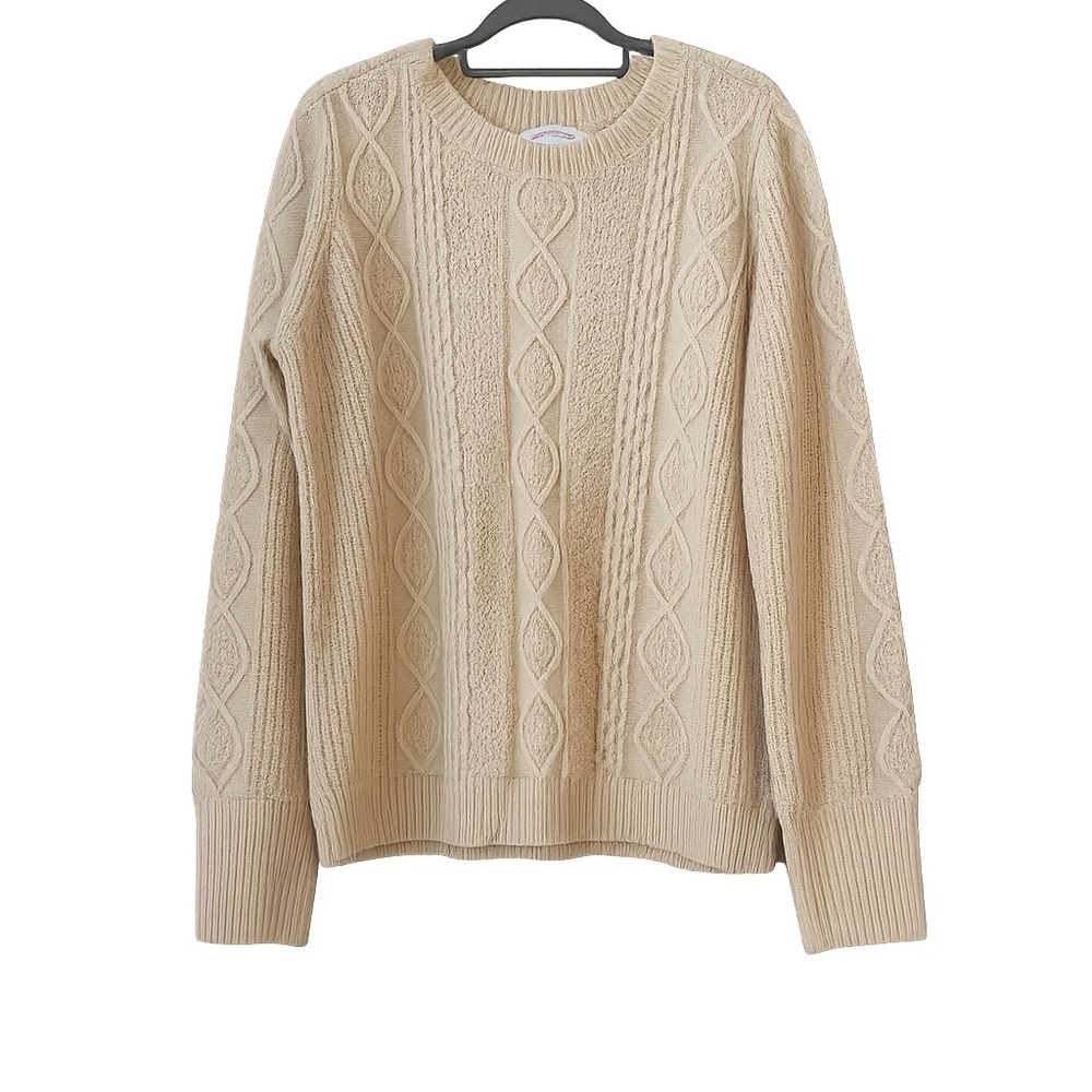 JOE FRESH | Textured Knit Sweater in Cream